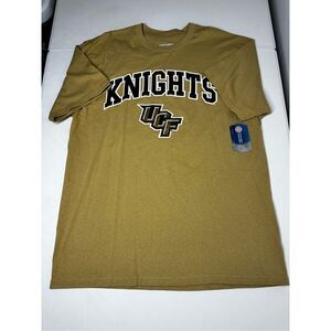 NWT Section 101 by Majestic Men’s Cotton Graphic T-shirt Knights UCF MUSTARD XL